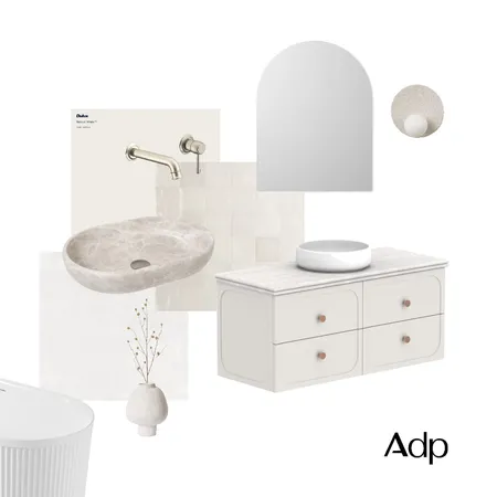 Madden Vanity | Neutral Soft Palette Interior Design Mood Board by ADP on Style Sourcebook