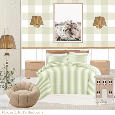 The Block House 3 Kids Bedroom, Week 2 - By Carley Interior Design Mood Board by Carley & Co. Design on Style Sourcebook