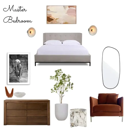 Modern Master Bedroom Interior Design Mood Board by Instyle_byrhi on Style Sourcebook