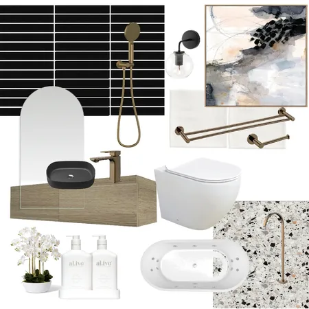 Main Bathroom Jo Interior Design Mood Board by joellemopperman@gmail.com on Style Sourcebook