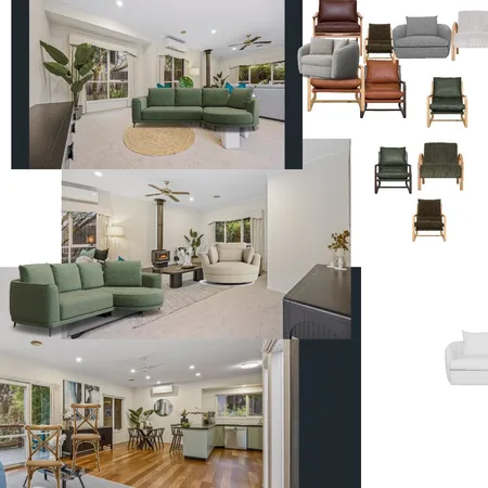 Green couch Interior Design Mood Board by Jaguneratne on Style Sourcebook