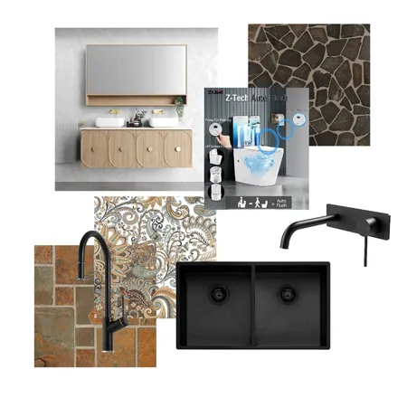 Bathroom Interior Design Mood Board by statem on Style Sourcebook