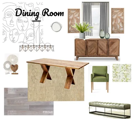 Dining Room Final Interior Design Mood Board by streakcandice on Style Sourcebook