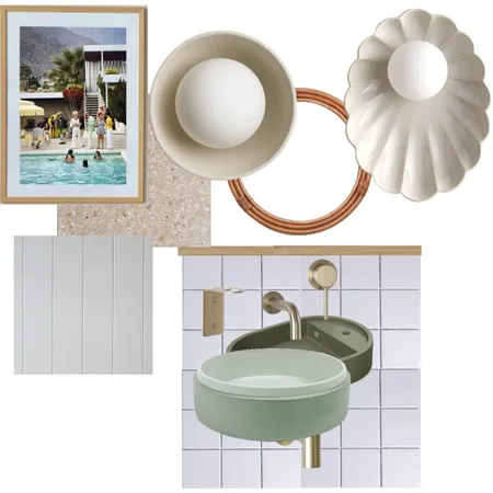 Downstairs Powder Room 3 Interior Design Mood Board by marcelle on Style Sourcebook