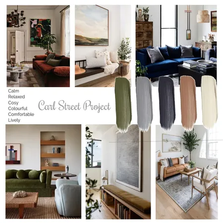 Calm neutrals mood board Interior Design Mood Board by Mysa Interiors