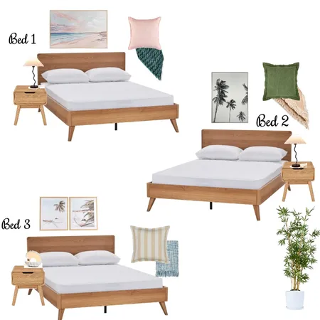 Coastal bedrooms Interior Design Mood Board by Interiors By Zai on Style Sourcebook
