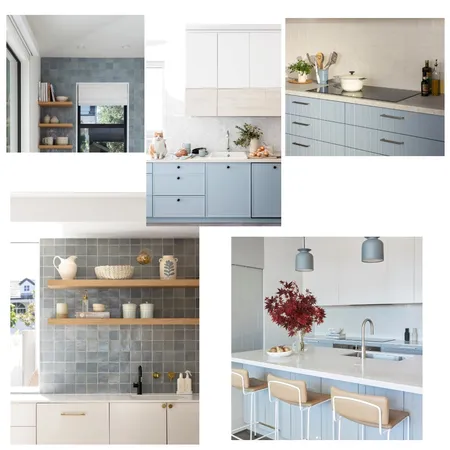 Blue Kitchen - Merri Street Interior Design Mood Board by homesbyj&s on Style Sourcebook