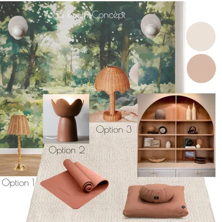 Yoga Room Interior Design Mood Board by Green Room Interiors on Style Sourcebook