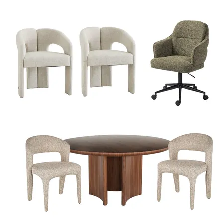 Japandi Office Interior Design Mood Board by Styled Home Staging on Style Sourcebook