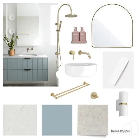 Merri Street Bathroom 1 Interior Design Mood Board by homesbyj&s on Style Sourcebook