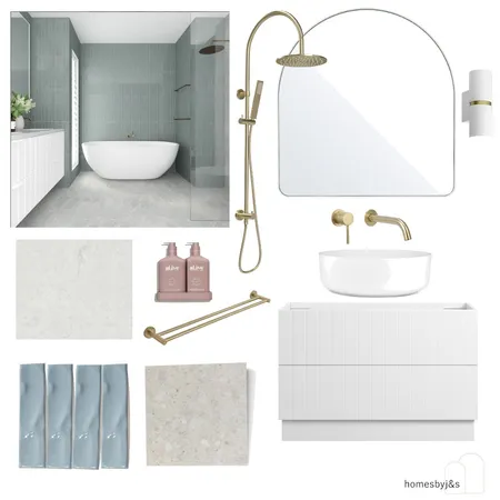 Merri Street Bathroom 2 Interior Design Mood Board by homesbyj&s on Style Sourcebook