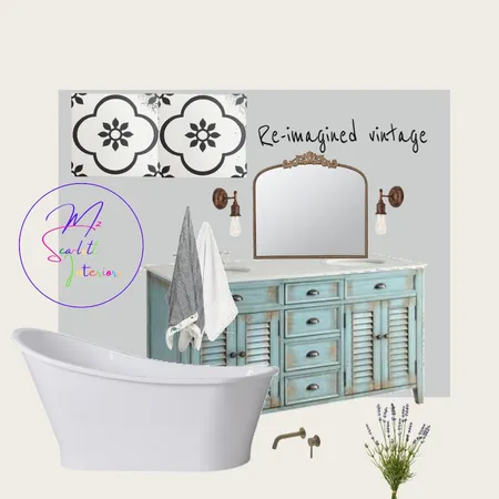 Re-imagined vintage Interior Design Mood Board by Mz Scarlett Interiors on Style Sourcebook