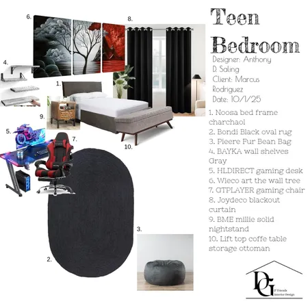 Marcus son room Interior Design Mood Board by Anthony34354 on Style Sourcebook