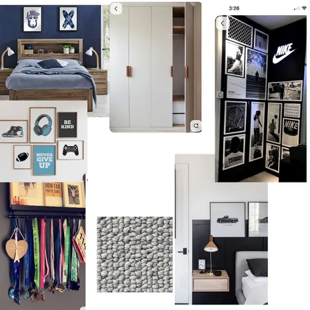 Caleb’s room Interior Design Mood Board by Centennial.