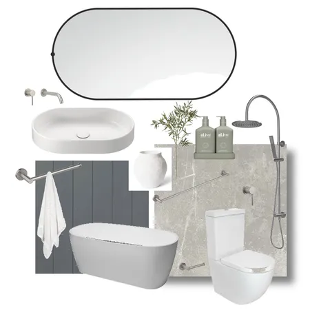 Bathroom mix Interior Design Mood Board by Fresh Pick Interiors