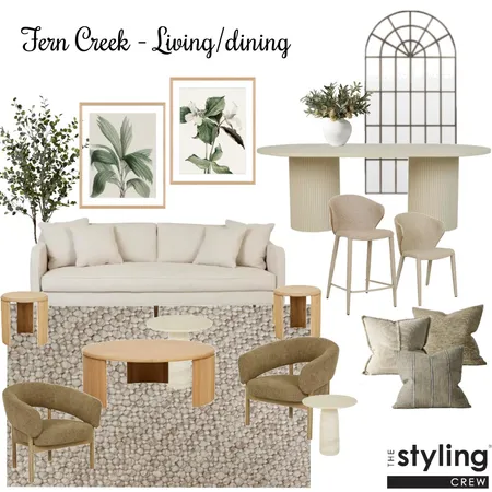 Living/dining - Fern Creek Interior Design Mood Board by The Styling Crew on Style Sourcebook