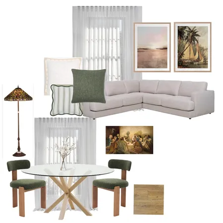 Living Dinning Room Interior Design Mood Board by Makarsha on Style Sourcebook