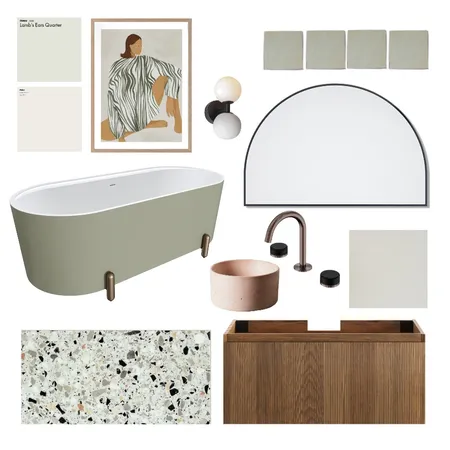 Bathroom 1 Interior Design Mood Board by candicejnott@gmail.com on Style Sourcebook
