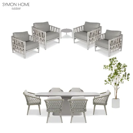 SYMON HOME outdoor Interior Design Mood Board by Gather & Place on Style Sourcebook