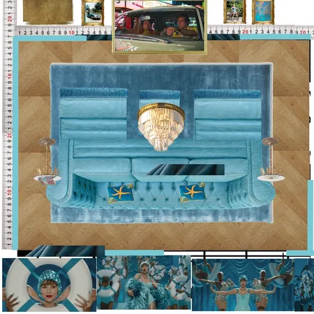 Cinema Interior Design Mood Board by dl2407 on Style Sourcebook