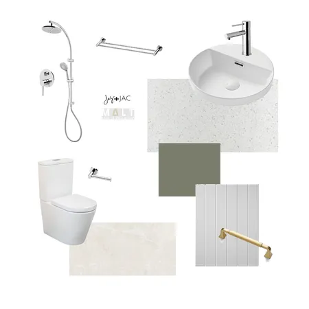 North Road Bathroom 2 Interior Design Mood Board by Jas and Jac on Style Sourcebook
