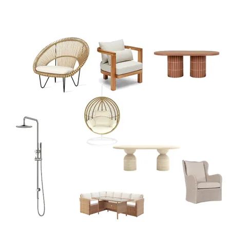 outdoor decor Interior Design Mood Board by Tatts on Style Sourcebook