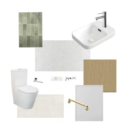 North Road Powder Room Interior Design Mood Board by Jas and Jac on Style Sourcebook