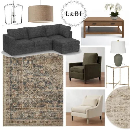 Normington Living Room Interior Design Mood Board by Loft&Blush on Style Sourcebook