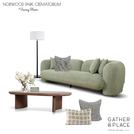NORWOOD PARK CREMATORIUM Viewing Room Interior Design Mood Board by Gather & Place on Style Sourcebook