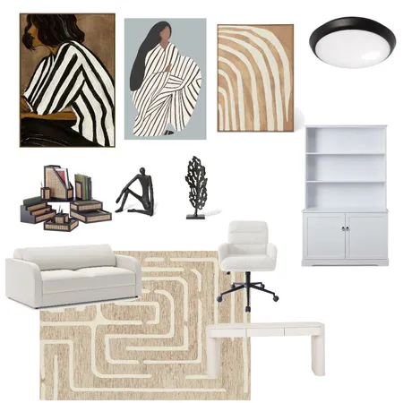Stacy Gregoire Home Office Interior Design Mood Board by jdarinteriors on Style Sourcebook