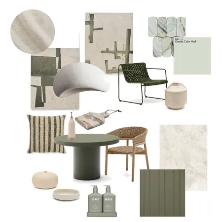 Sage Interior Design Mood Board by IBM on Style Sourcebook