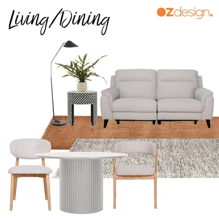 Living & Dining - Chris O'Keeffe Interior Design Mood Board by Oz Design Furniture
