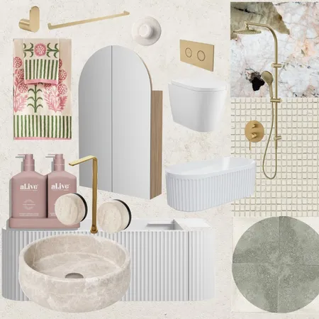 bath Interior Design Mood Board by absreddy on Style Sourcebook