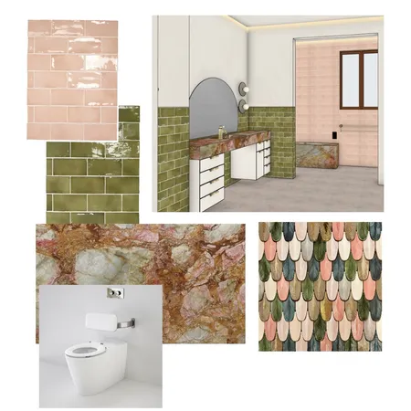 Olive's new wheelchair friendly bathroom Interior Design Mood Board by Interiors with Style on Style Sourcebook