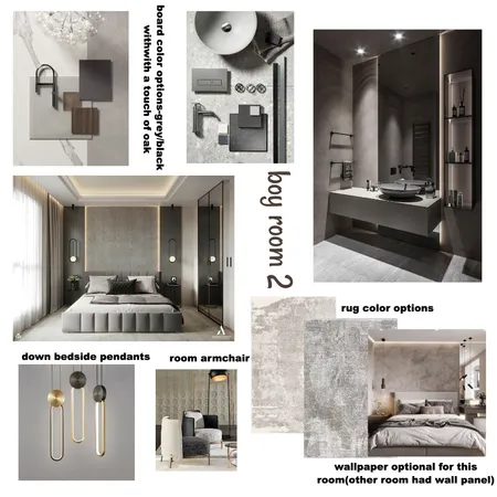 boy room 2 Interior Design Mood Board by LayyahR on Style Sourcebook