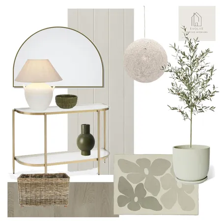 Glenorchy Entry Way option 2 Interior Design Mood Board by Evolve Creative Interiors on Style Sourcebook