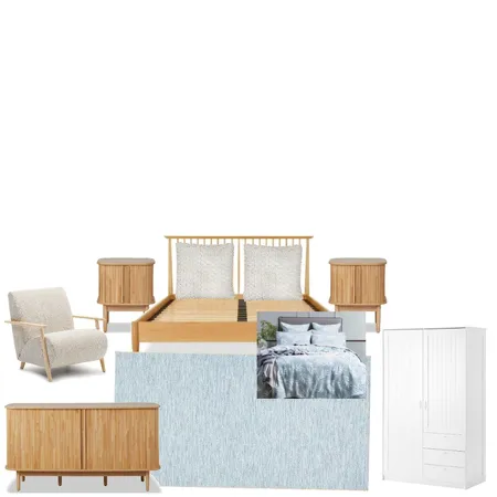 blue main bed option 2 Interior Design Mood Board by Meleena17 on Style Sourcebook