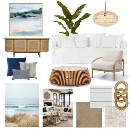 Coastal Interior Design Mood Board by michelle.parker on Style Sourcebook