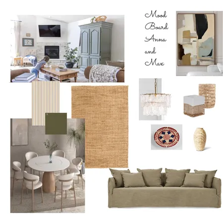 Anna and Max Interior Design Mood Board by SCG