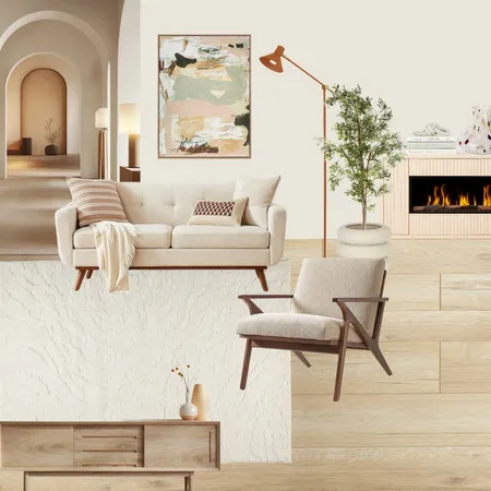 Haven Nyla White Interior Design Mood Board by Rug Culture