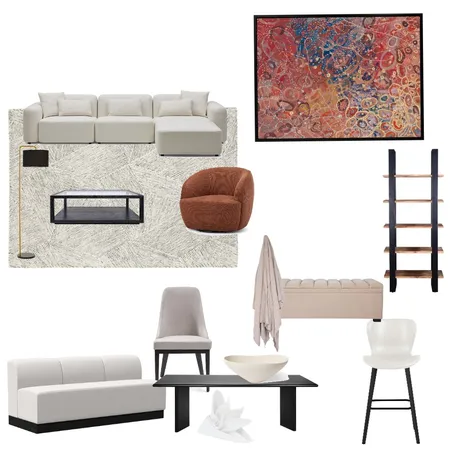 Olivia Bertrand's Living & Dining Mood Board Interior Design Mood Board by jdarinteriors