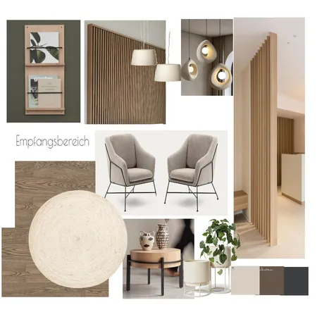 Empfangsbereich Interior Design Mood Board by RiederBeatrice