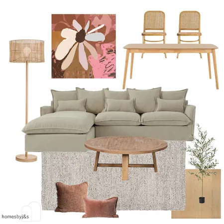 Airbnb Living Interior Design Mood Board by homesbyj&s on Style Sourcebook