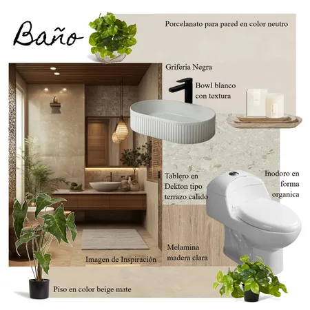 BAÑO Interior Design Mood Board by NovaDop1999 on Style Sourcebook