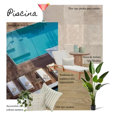 PISCINA Interior Design Mood Board by NovaDop1999 on Style Sourcebook