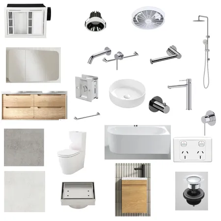 37 baracchi cres giralang ensuite Interior Design Mood Board by TAP & TILE on Style Sourcebook