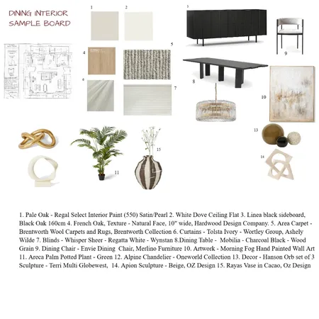 DINING LATESTFINAL Interior Design Mood Board by taniacampagna on Style Sourcebook