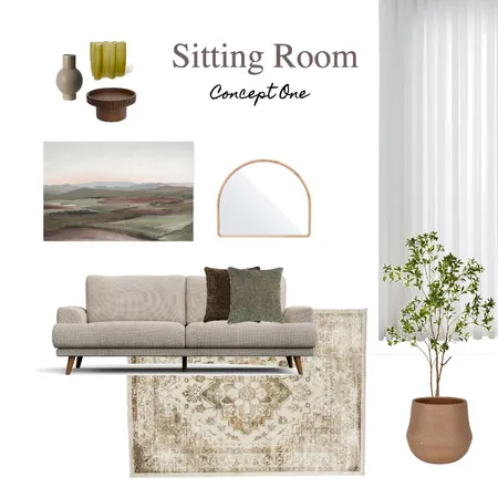 Sitting Room - Concept One Interior Design Mood Board by Newline Interiors on Style Sourcebook