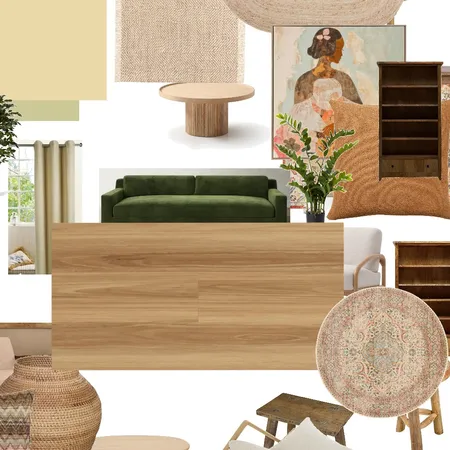 Boho living room Interior Design Mood Board by Meme@ on Style Sourcebook