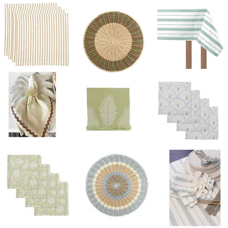 Coastal Linen/Napery Interior Design Mood Board by House of Walton on Style Sourcebook